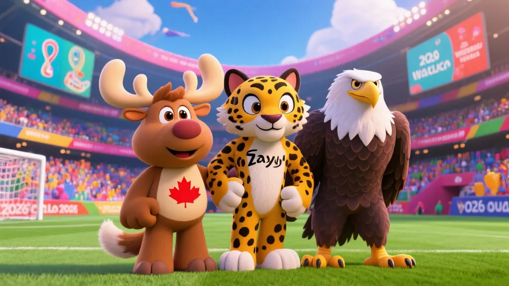 揭秘2026世界杯吉祥物：Maple、Zayu与Clutch背后的文化密码与狂欢寓意